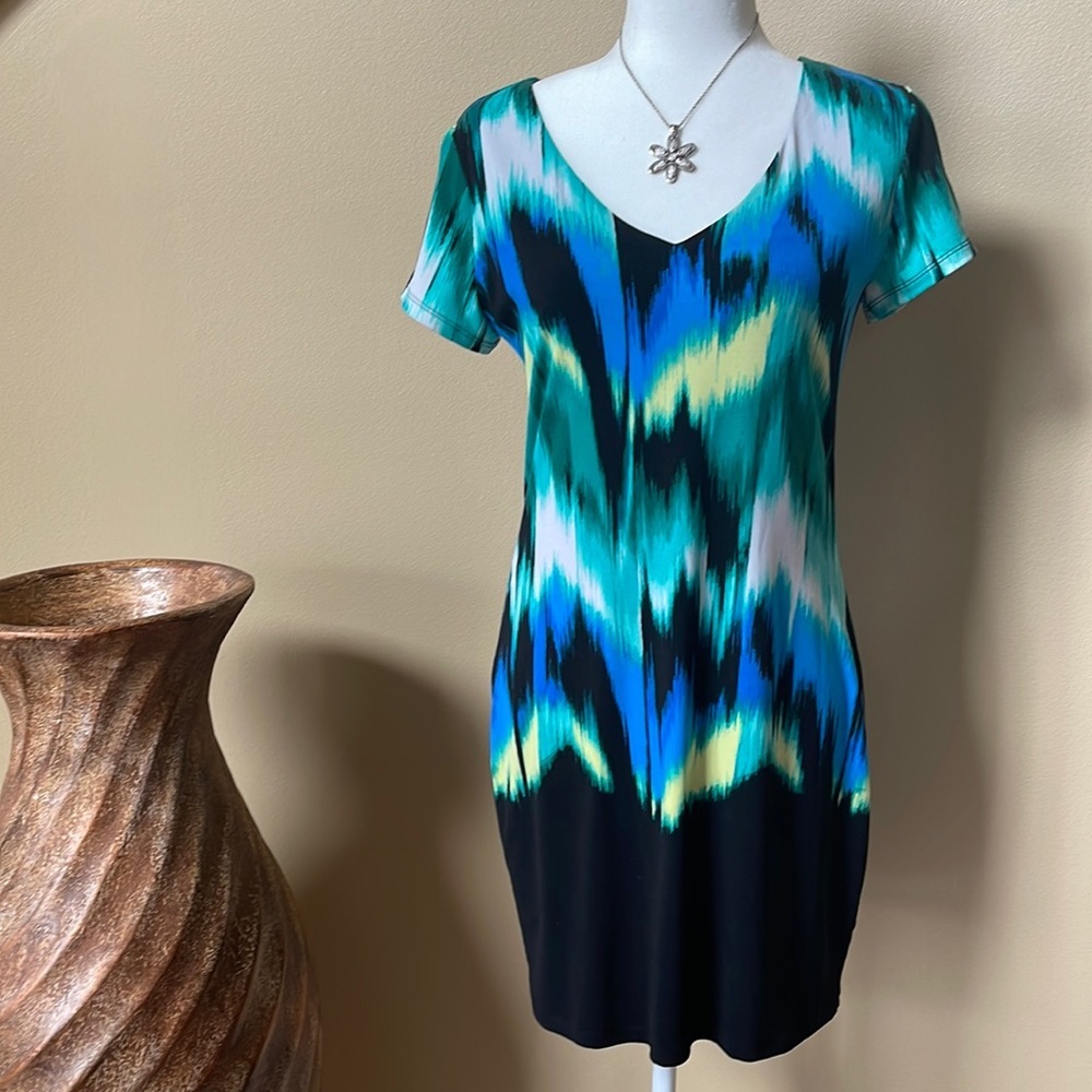NWOT JENNIFER LOPEZ SHEATH DRESS SZ MED - Picture 4 of 8